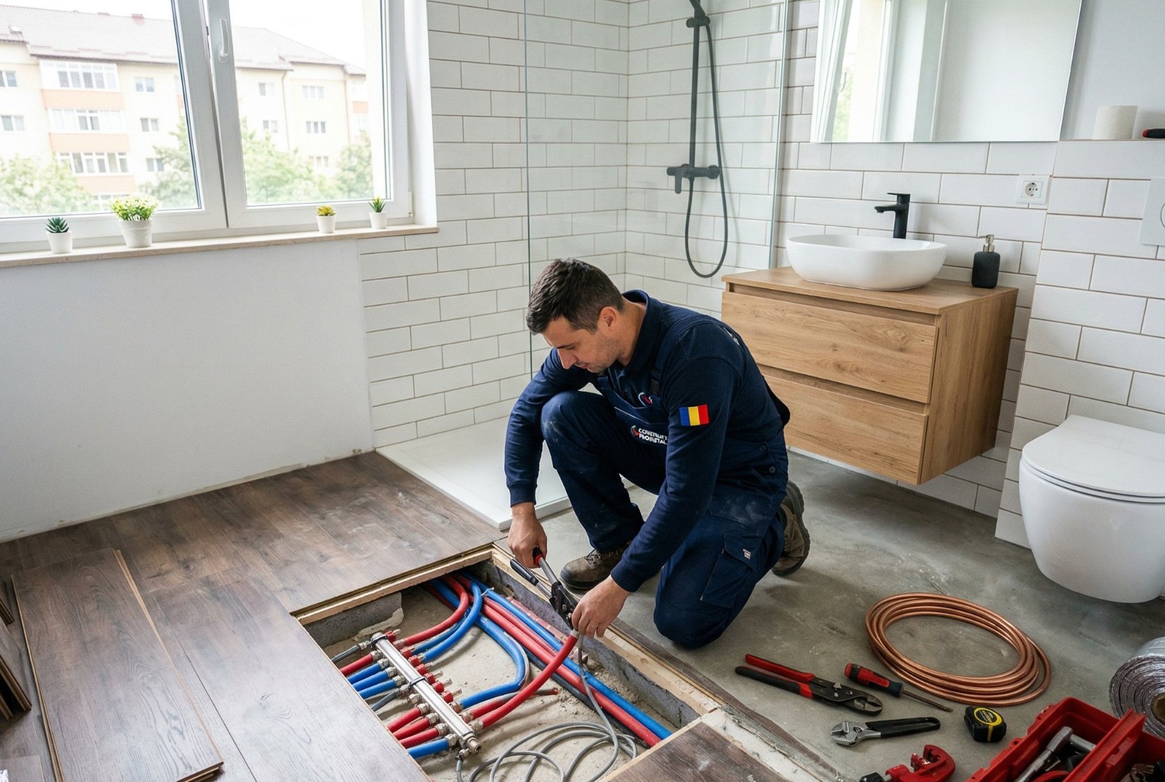 Studiu de caz: instalare HVAC completă